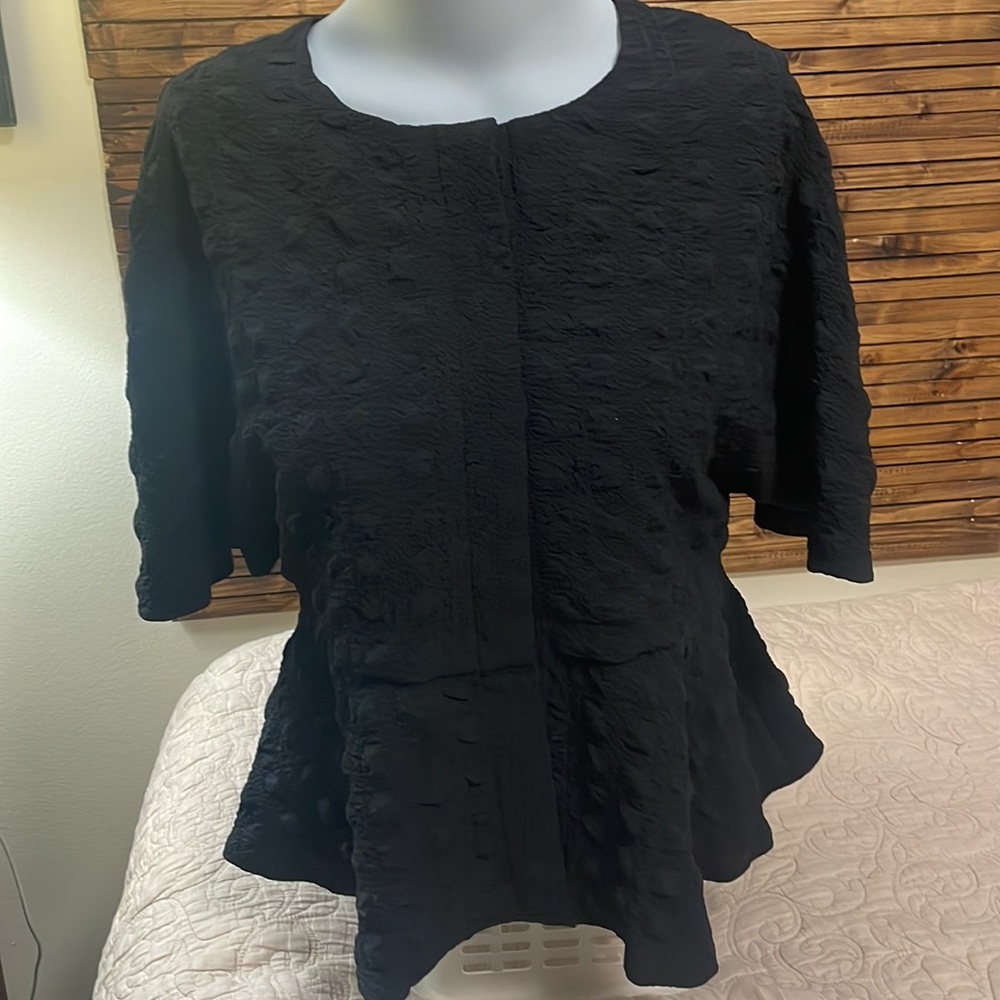 GIIVANNA Elegant Black Women's Top Size M
